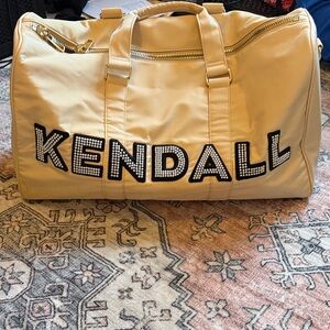 Stoney Clover Stylish Tan Duffel Bag